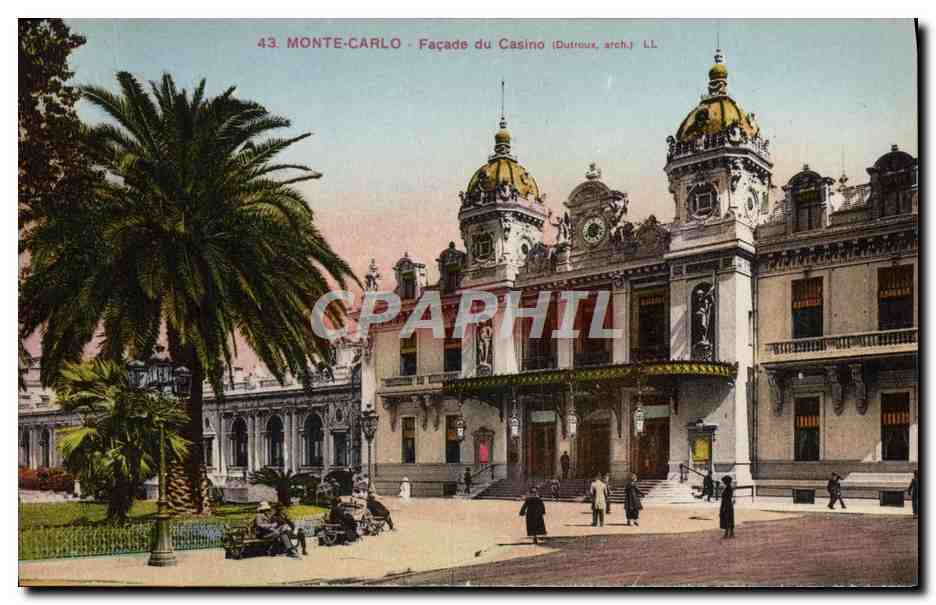 CPA Monaco Monte Carlo Facade du Casino 