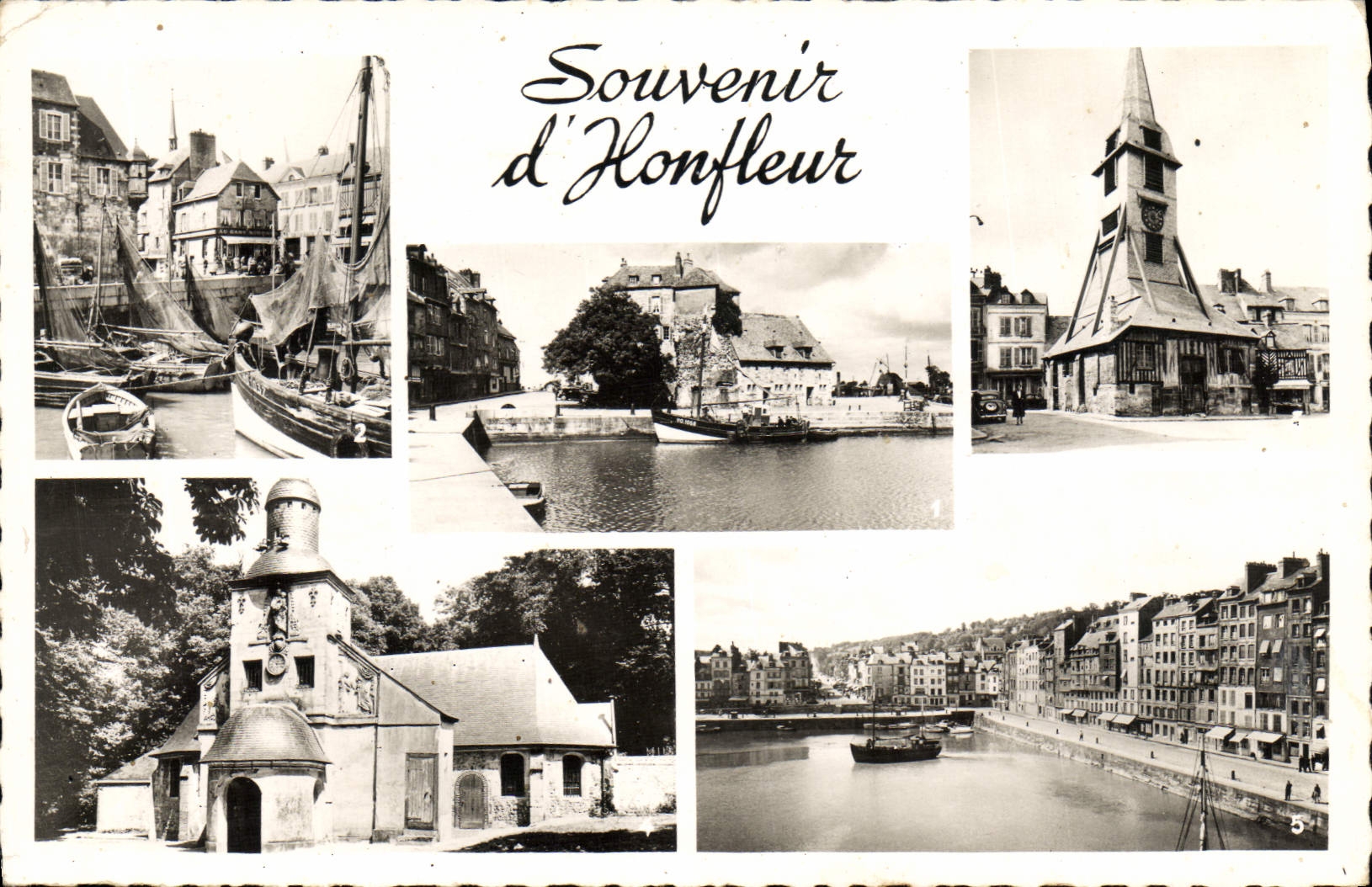 Honfleur — Souvenir d'Honfleur — Éditions de Luxe Léteil, Paris
