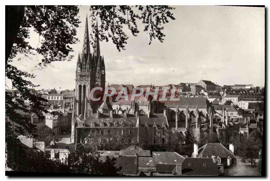 CPM Quimper Vue Prise du Mont Frugy