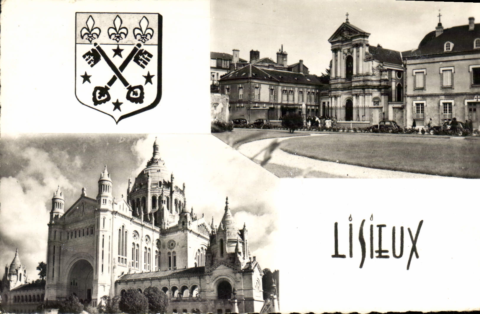 Lisieux — Église Sainte-Croix et Basilique Notre-Dame — Images de France
