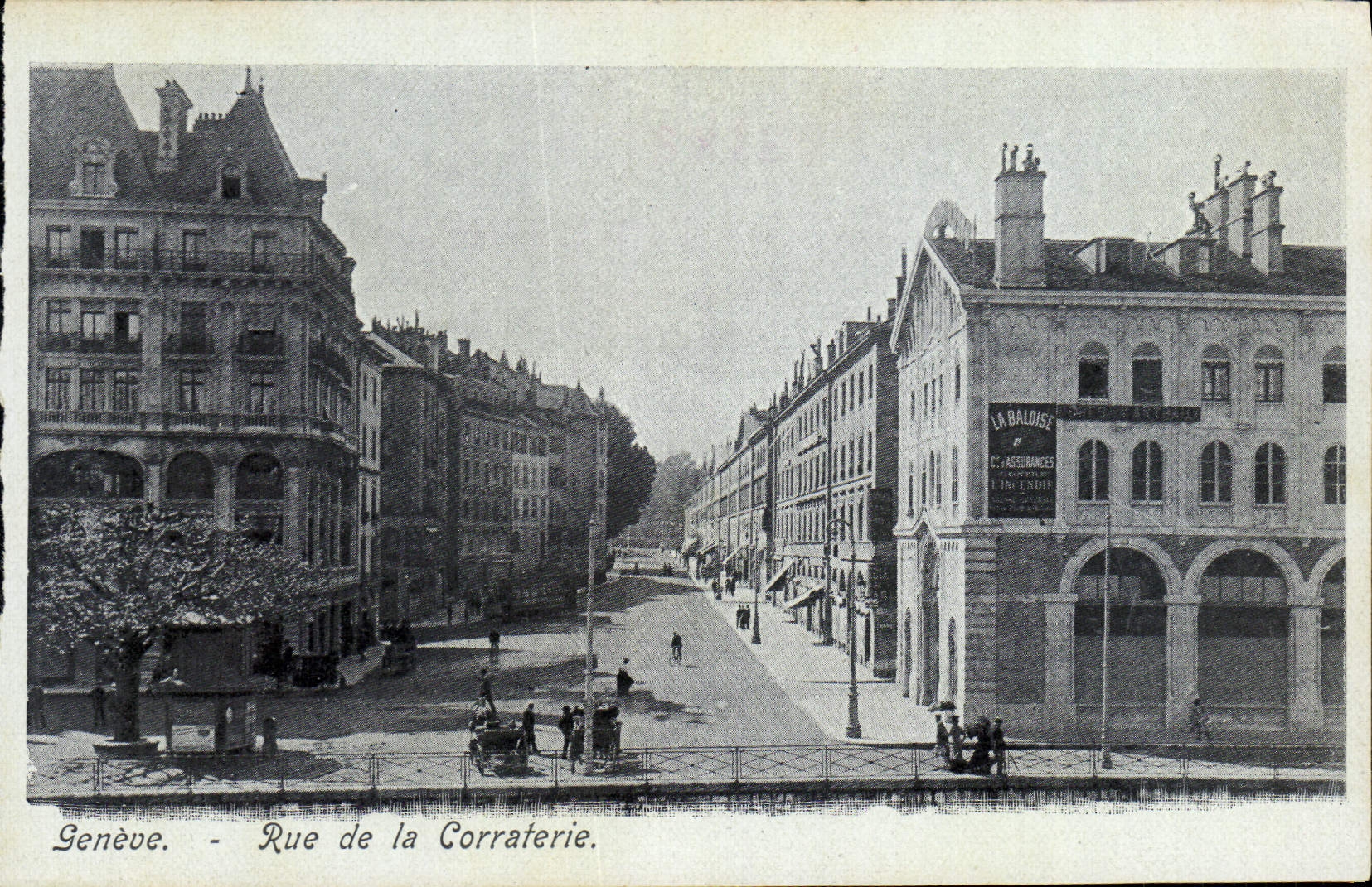 CPA Geneve Rue de la Corraterie