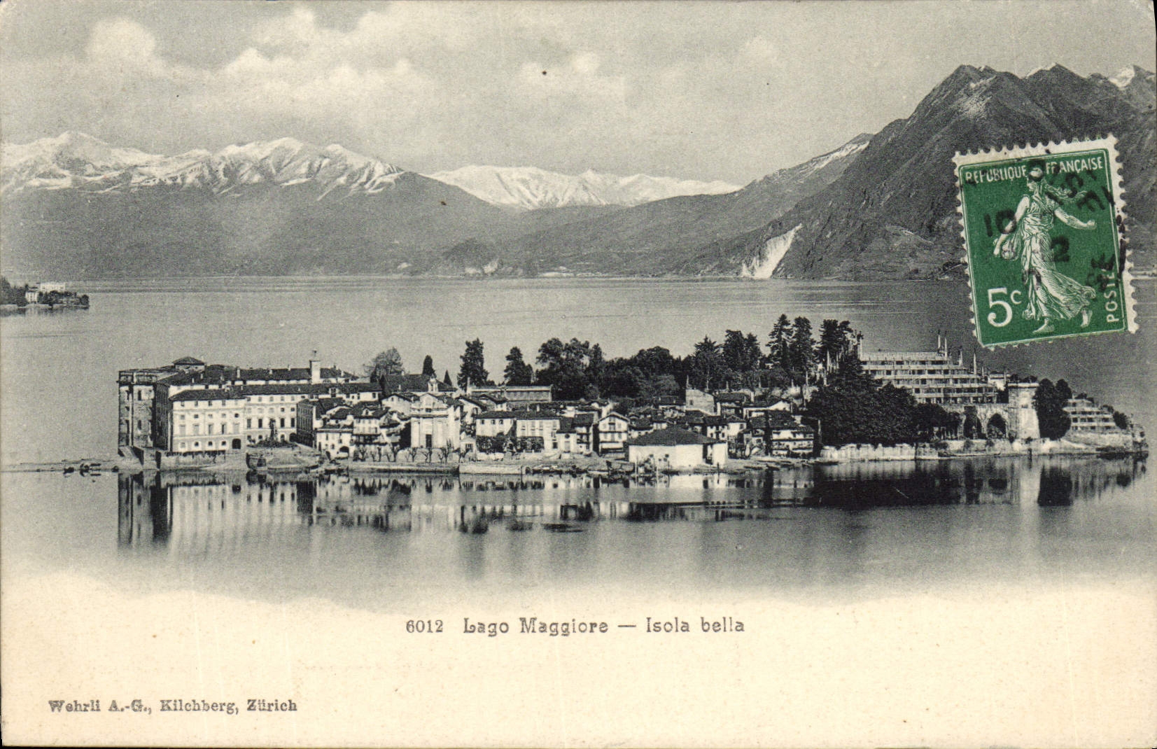 CPA Lago Magglore Isola Bella