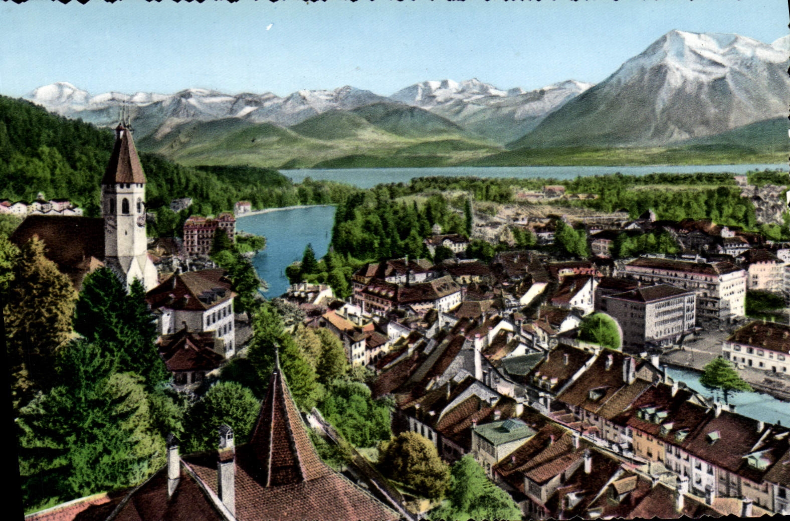 CPM Thun Mit Jungfrau Blumlisalp Und Niesen