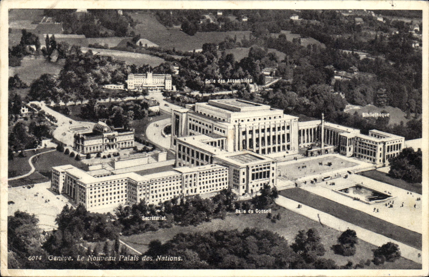 CPA Geneve Le Nouveau Palais Des Nations