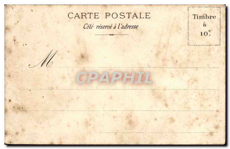 CPA Le Paturage Et Le Riusseau Village Suisse Paris 1900 — Rückseite