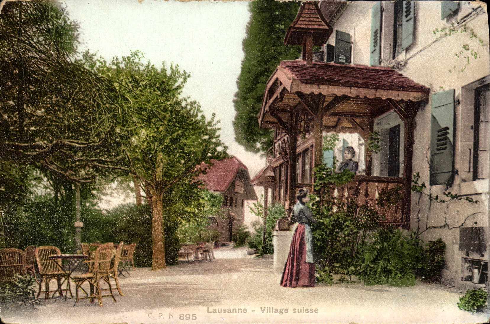 CPA Lausanne Village Sulsse