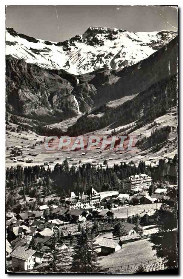 CPA Adelboden Hotel National Hotel Nevada Palace Wildstrubel