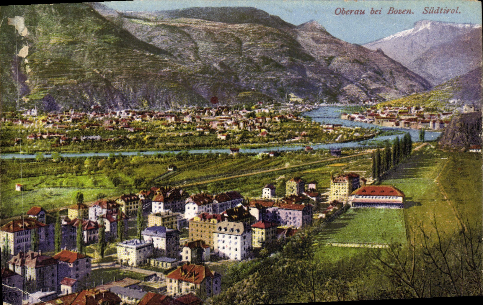 CPA Oberau Bei Bozen Sudtirol