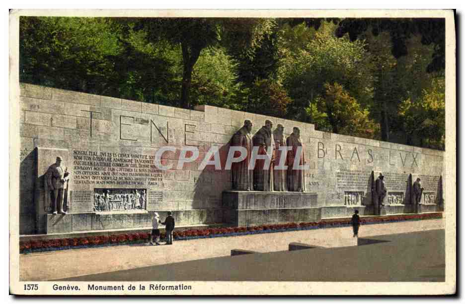 CPA Geneve Monument De La Reformation