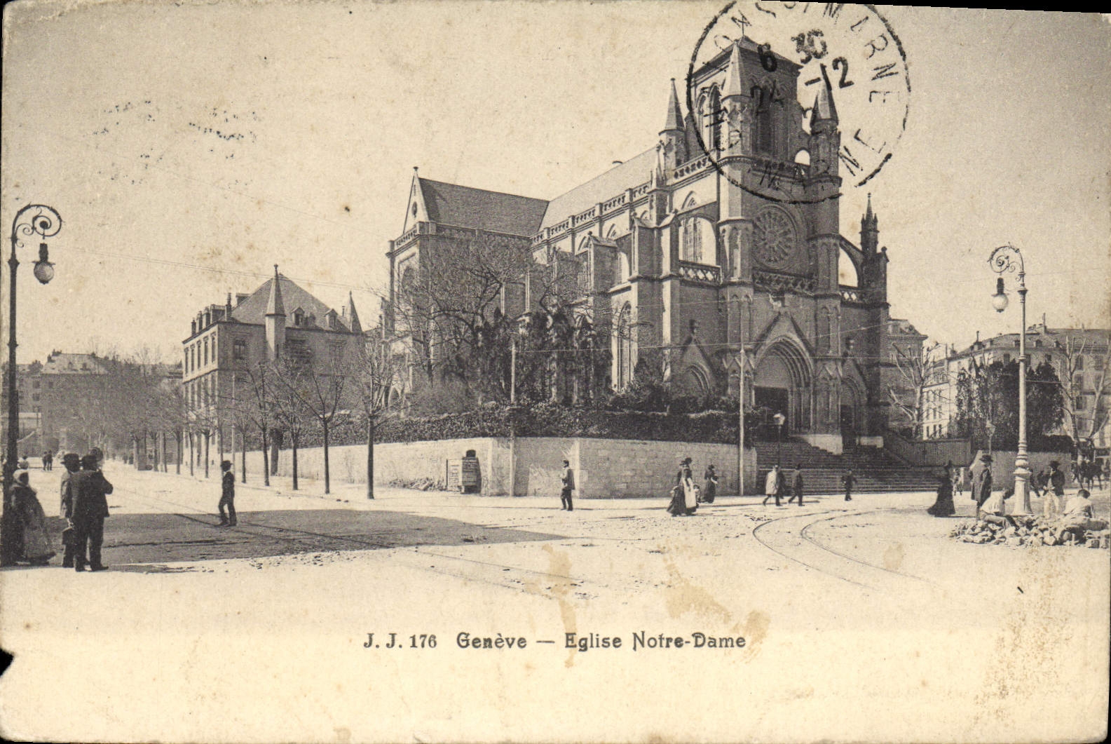 CPA Geneve Eglise Notre Dame