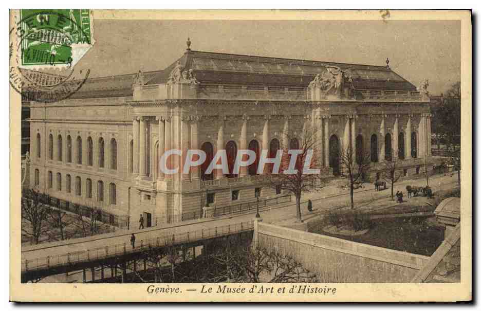 CPA Geneve Le Musee d'Art Et d'Histoire