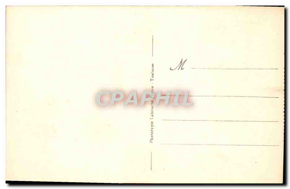 CPA Les Pyrenees Orientales Mont Louis Les remparts — Rückseite