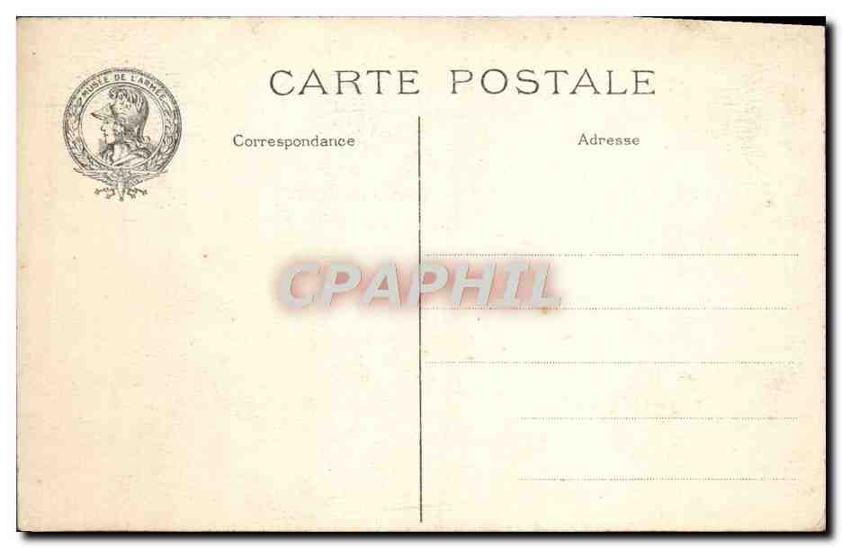 CPA Paris Hotel Des Invalides Le Dome Maitre Autel — Verso