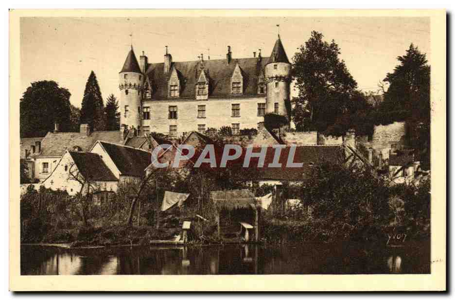 CPA La Douce France Chateaux De La Loire Chateau De Montresor Vue Generale