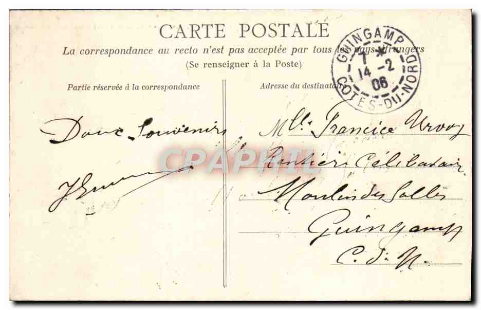 Rennes — Église Notre-Dame de Bonne-Nouvelle — A.G. 98 — Rückseite