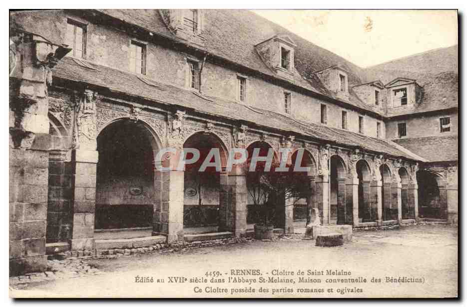 CPA Rennes Cloitre De Saint Melaine