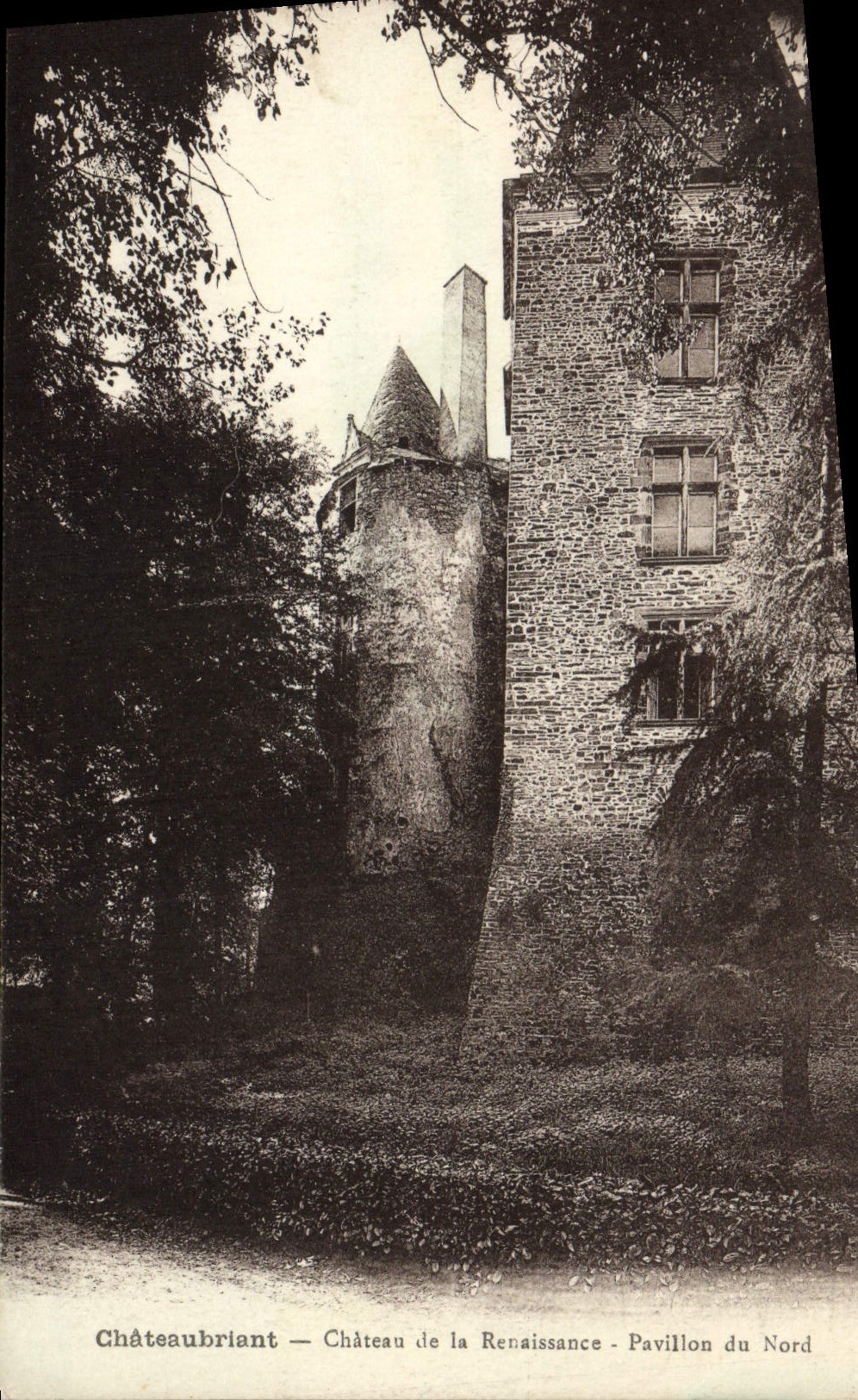 CPA Chateaubriant Chateau De La Renaissance Pavillon Du Nord
