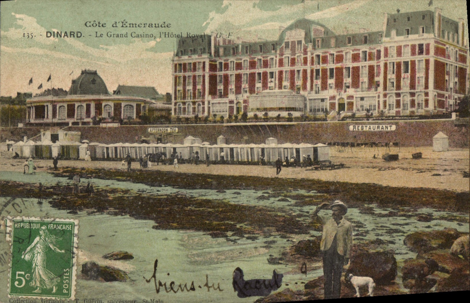 Dinard - Le Grand Casino, l'Hôtel Royal - Côte d'Émeraude - T. Guérin, successeur, St-Malo
