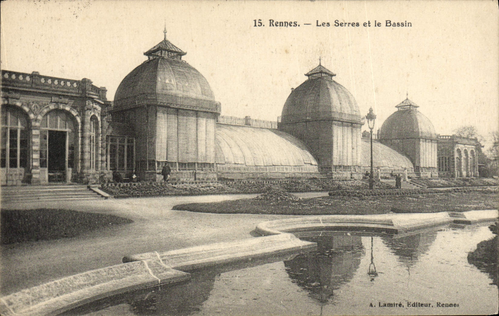 CPA Rennes Les Serres Et Le Bassin