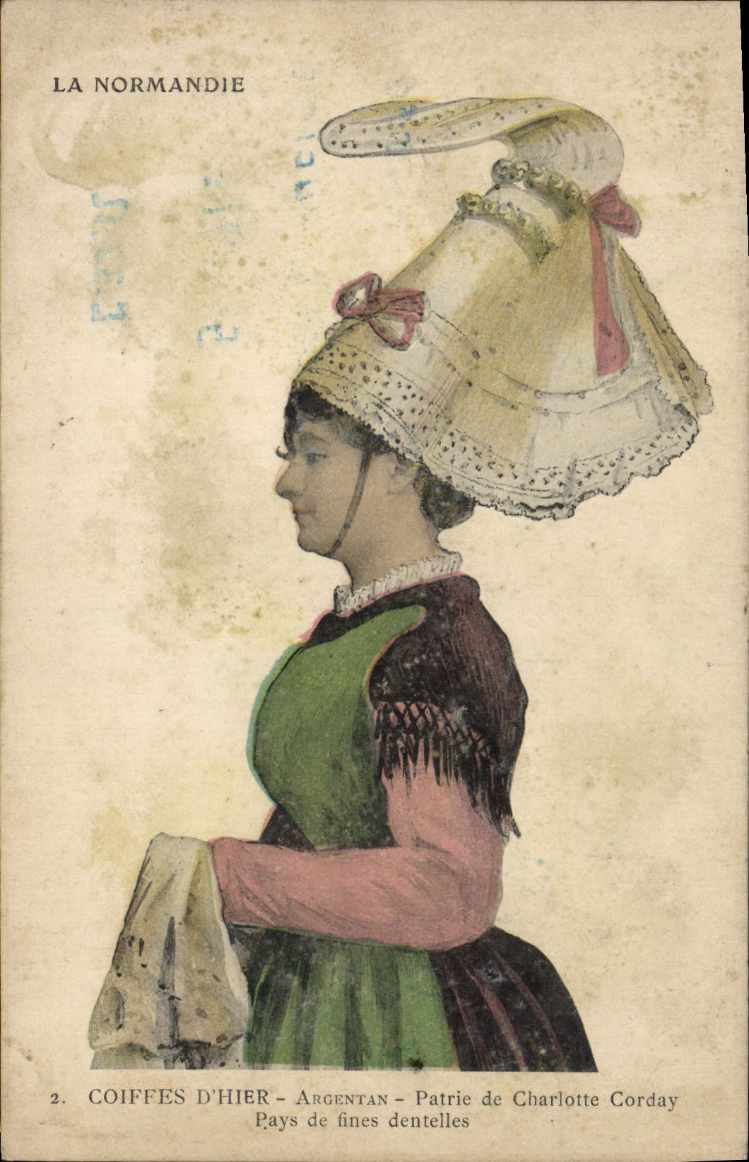 Coiffes d'hier - Argentan - Patrie de Charlotte Corday