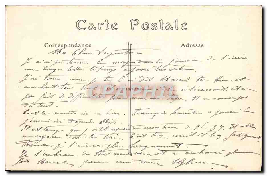 CPA Cesson Pres Saint Brieuc les deux ponts  — Rückseite