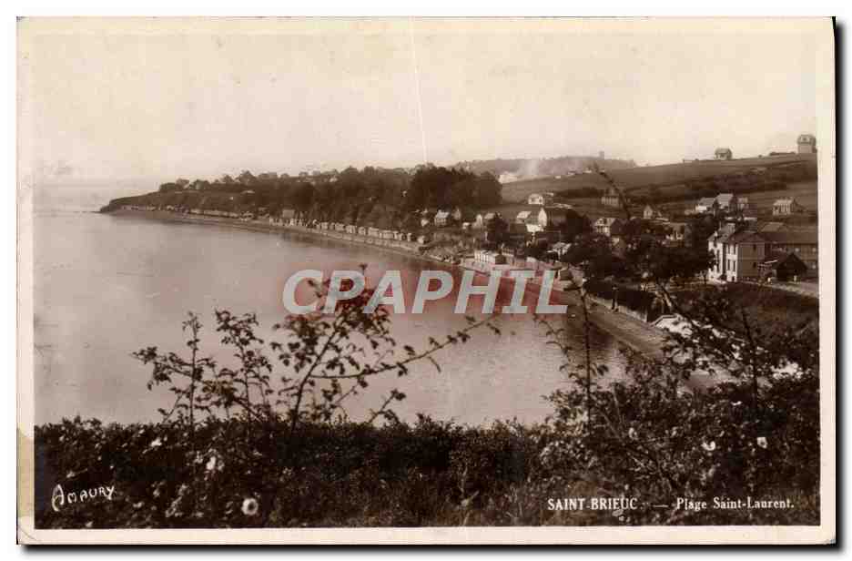 CPA Cesson Pres Saint Brieuc Plage Saint Laurent