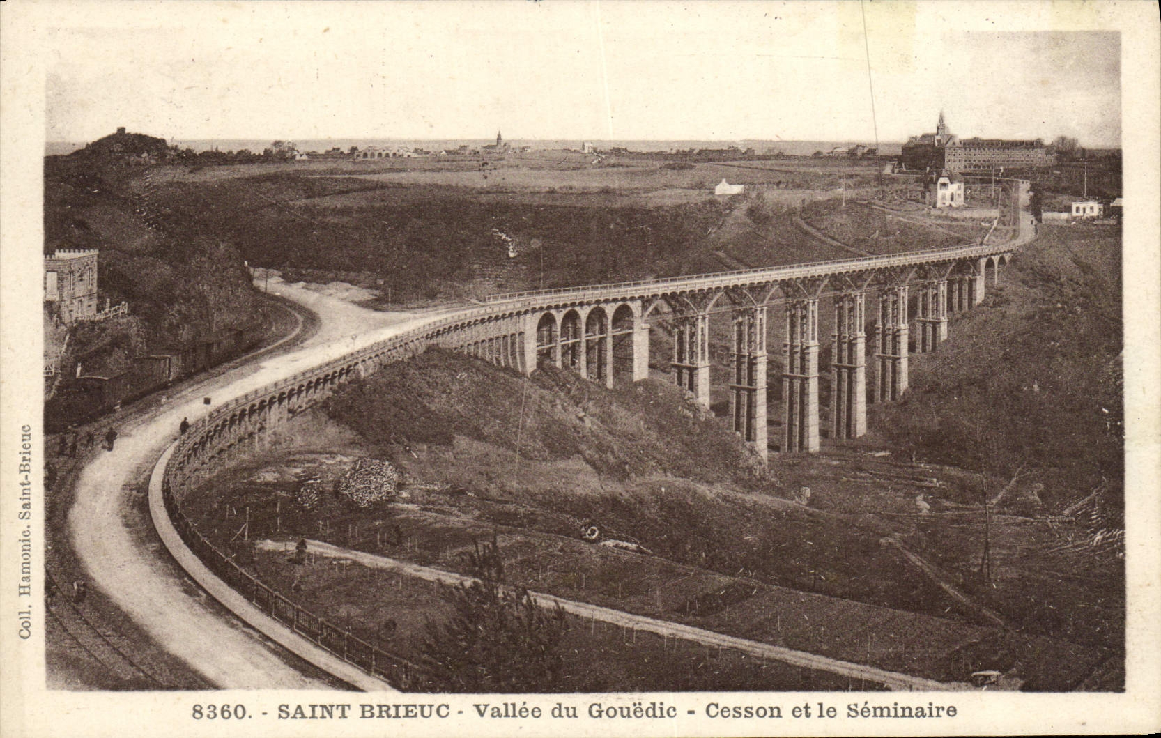 CPA Saint Brieuc Vallee du Gouedic Cesson et le seminaire