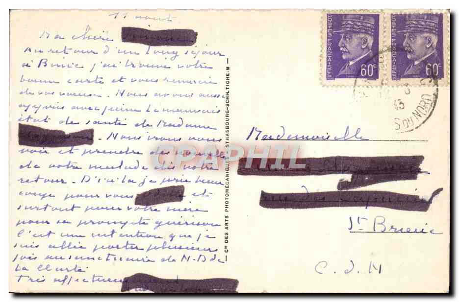 Perros-Guirec — Église de la Clarté — Le Portail — Reverso