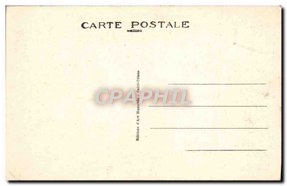Quintin — Le Petit Séminaire Diocésain — Vue prise d'une aile — Reverso