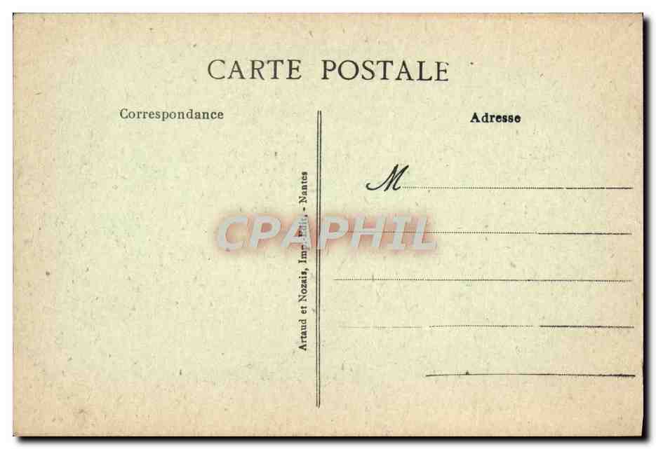 CPA Brest Un Coin de L'Arsenal Bateaux — Rückseite