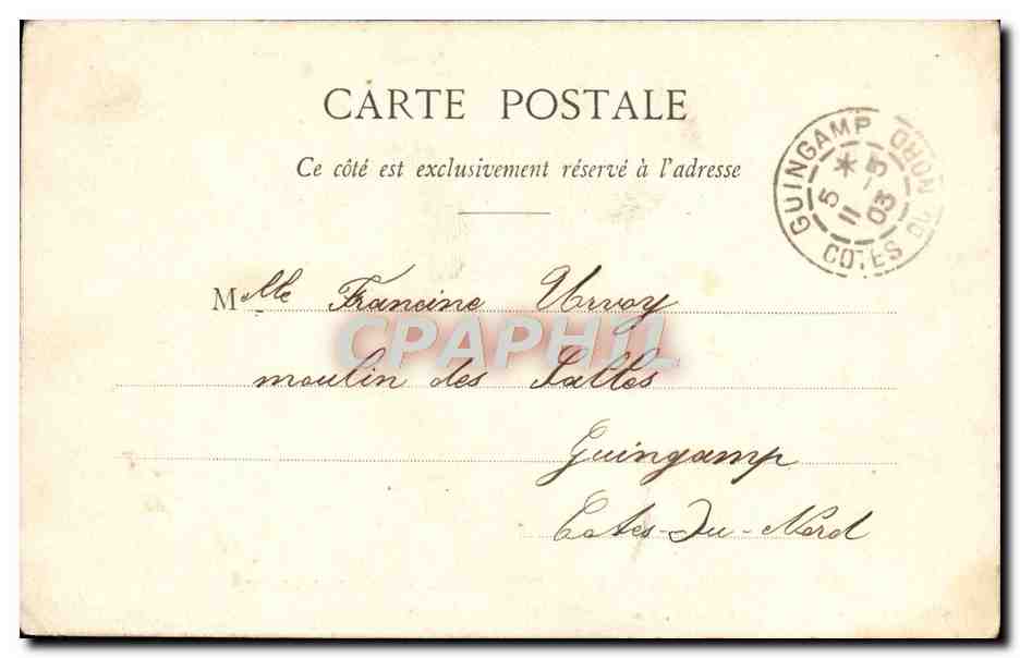 CPA Environs de Brest Kerhuon Vue generale Le viaduc  — Rückseite