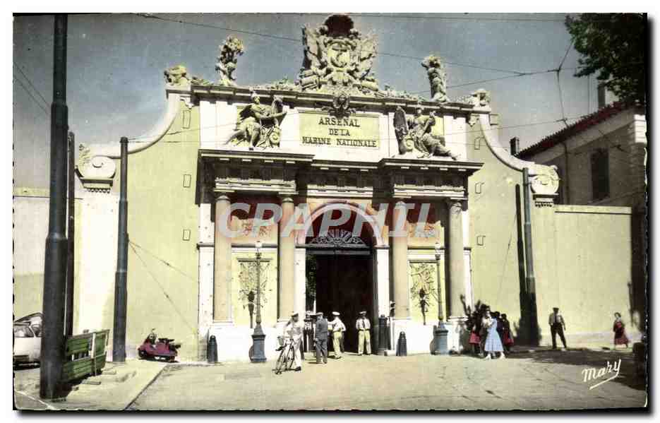 Toulon - Arsenal Maritime - porte principale — Éditions MARY, Toulon