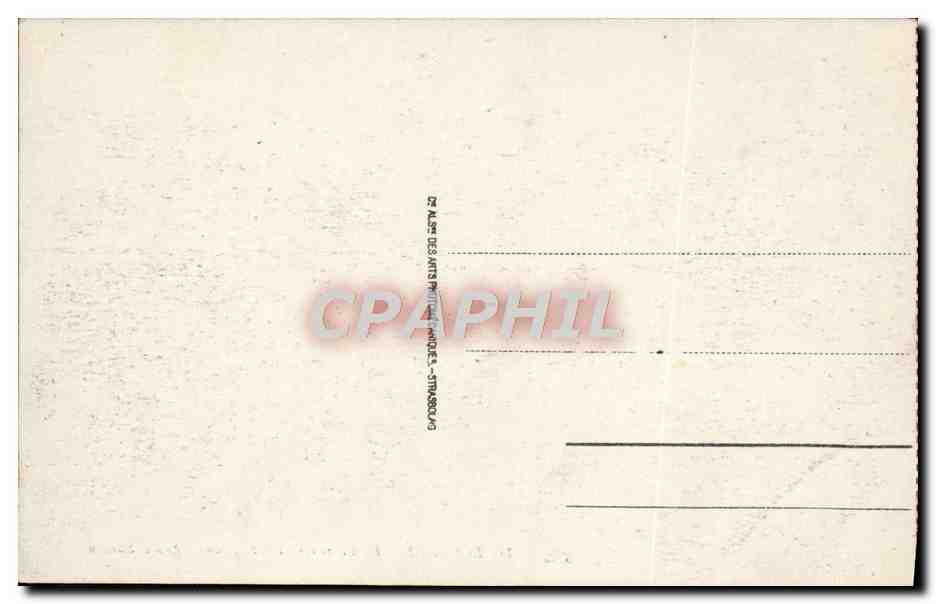 CPA Lourdes Le Calvaire 1er station Scala Sancta — Verso