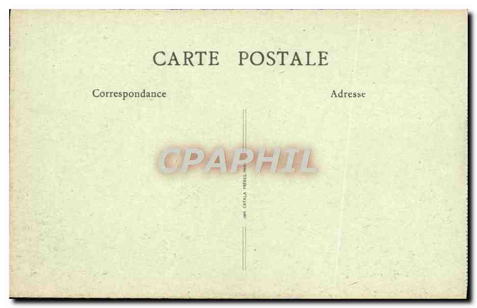 Lac d'Annecy — Talloires et la Montagne d'Entrevernes — La Savoie — Éditeur : Imp. Catala Frères — Verso