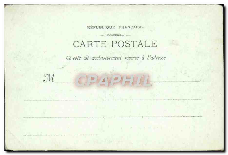 CPA Marseilles Ascenseurs ND De La Garoe — Verso