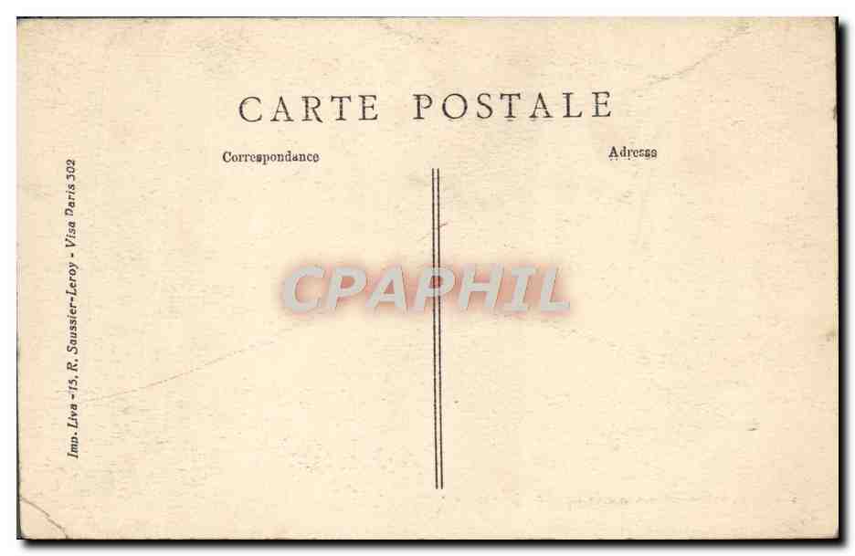CPA Paris Eglise Notre Dame de Lorette La Facade — Rückseite