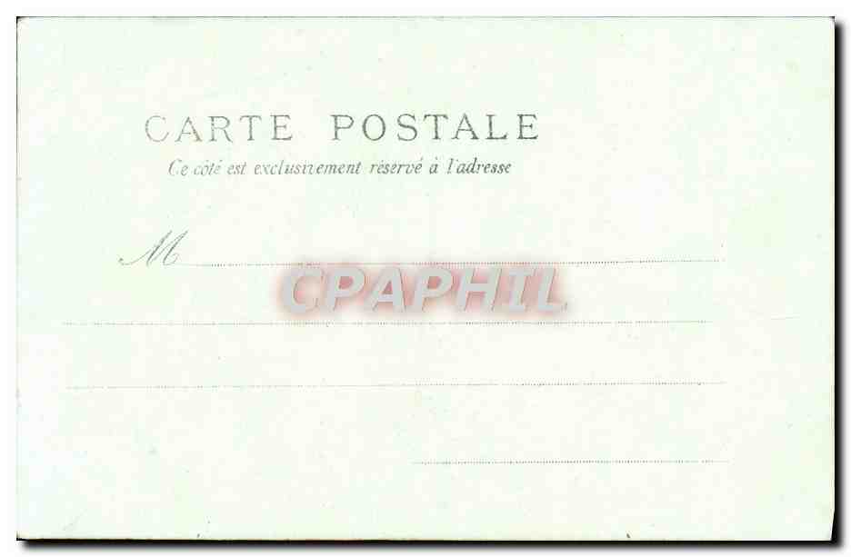 CPA Exposition Universelle 1900 Paris La Turquie — Rückseite
