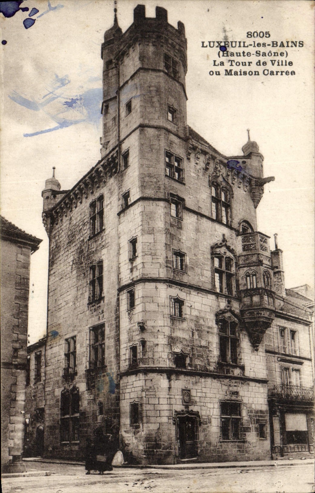 Luxeuil-les-Bains (Haute-Saône) — La Tour de Ville ou Maison Carrée — Éditions C. L. B. français