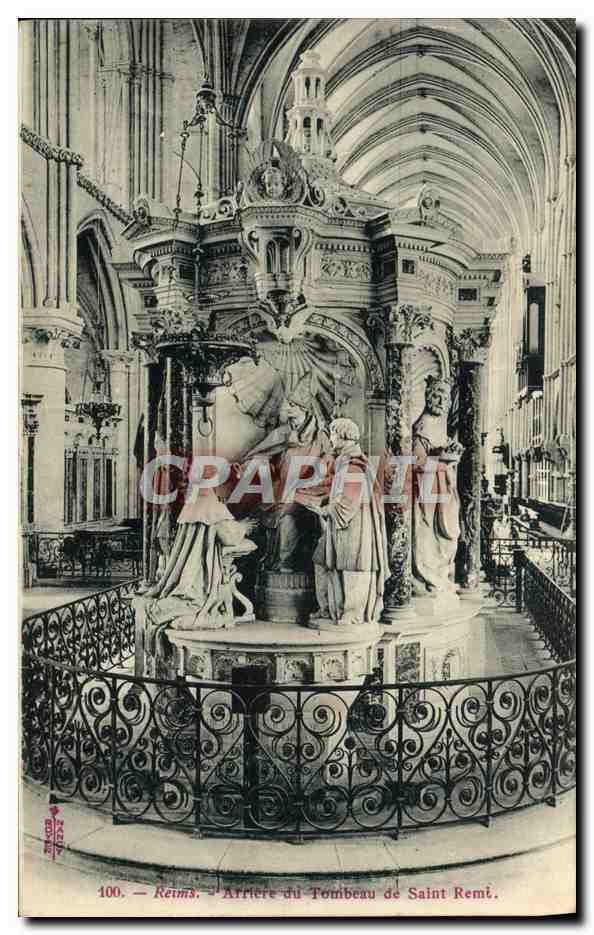 Reims — Arrière du Tombeau de Saint Remi — CPAPHIL n°100