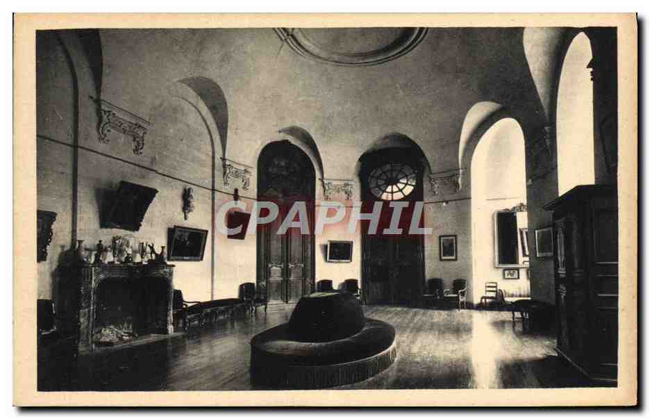 CPA Caen Lycee Matherhe Abbaye Aux hommes le parloir