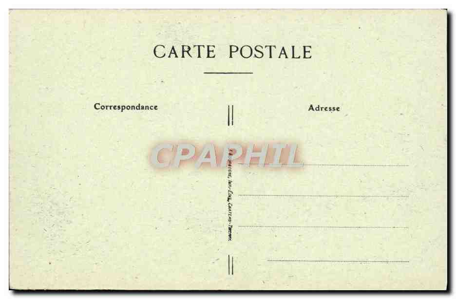 CPA Prieure de Binson Vue des pierres tombales Interieur du cloitre — Back