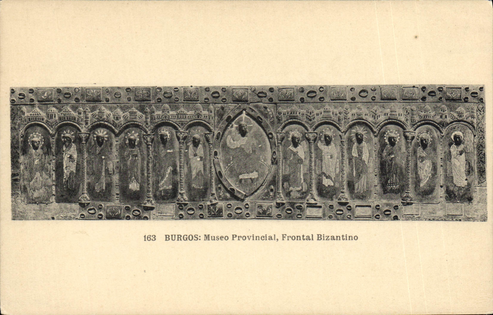 Burgos: Provinzmuseum, Byzantinisches Frontal — Serie 163