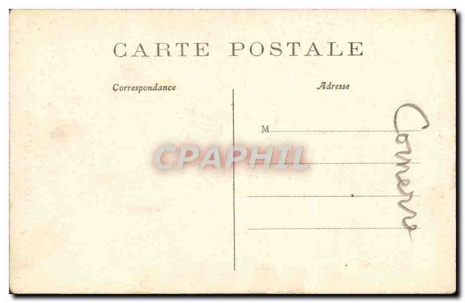 CPA Comerre L'Araignee Musee du Luxembourg Araignee — Verso
