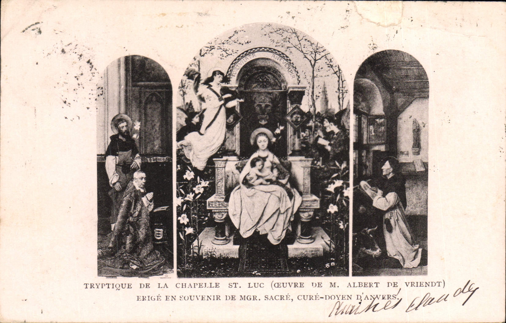 CPA Technique de al chapelle St luc Albret de Vriendt 