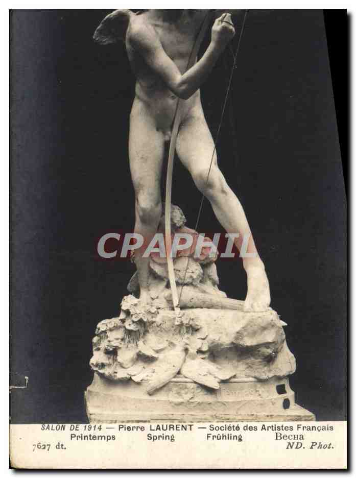 CPA Salon 1914 Pierre Laurent Printemps Arc