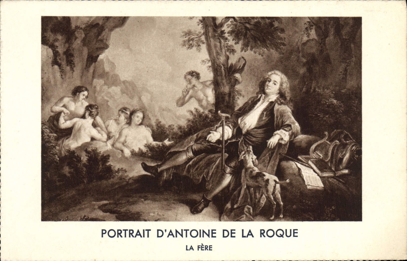 CPA Portrait D'Antoine De La Roque La Fere