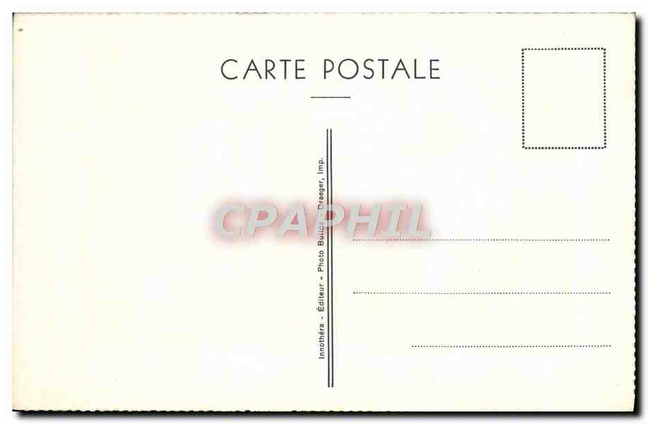 CPA Portrait D'Antoine De La Roque La Fere — Verso