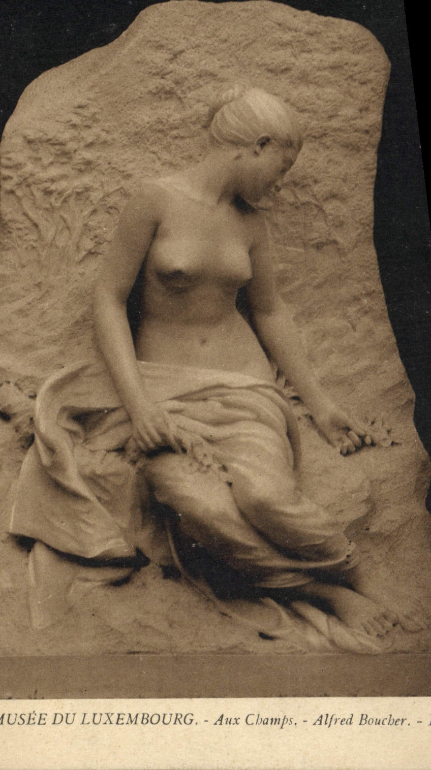 CPA Musee Du Luxembourg Aux Champs Alfred Boucher