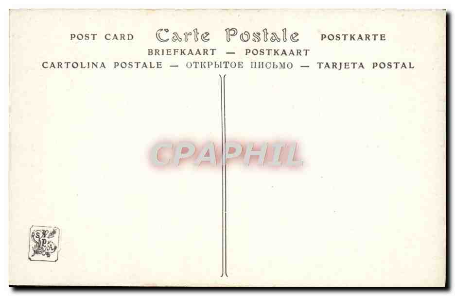 CPA Henri Allouard Salon 1913 Une cigale — Rückseite