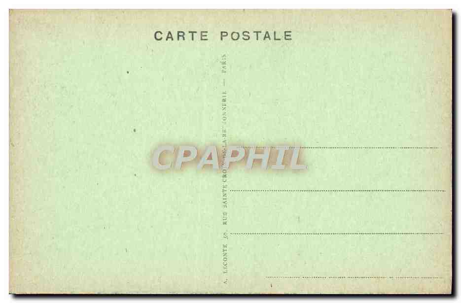 CPA Versailles Le Palais du Petit Trianon La facade Sud — Rückseite